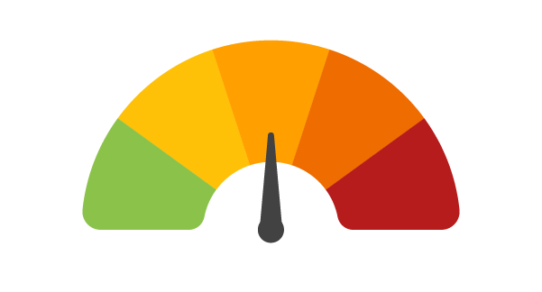 speedometer with needle